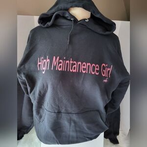 High maintenance girl sweatshirt Size Medium